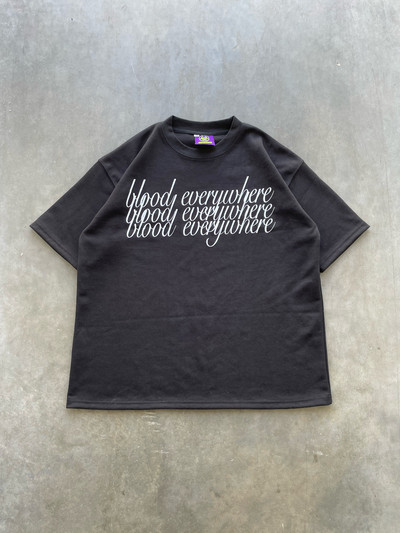 Black "Blood Everywhere" Shirt