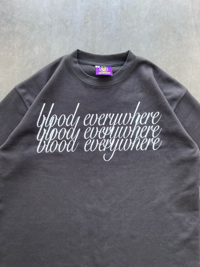 Black "Blood Everywhere" Shirt
