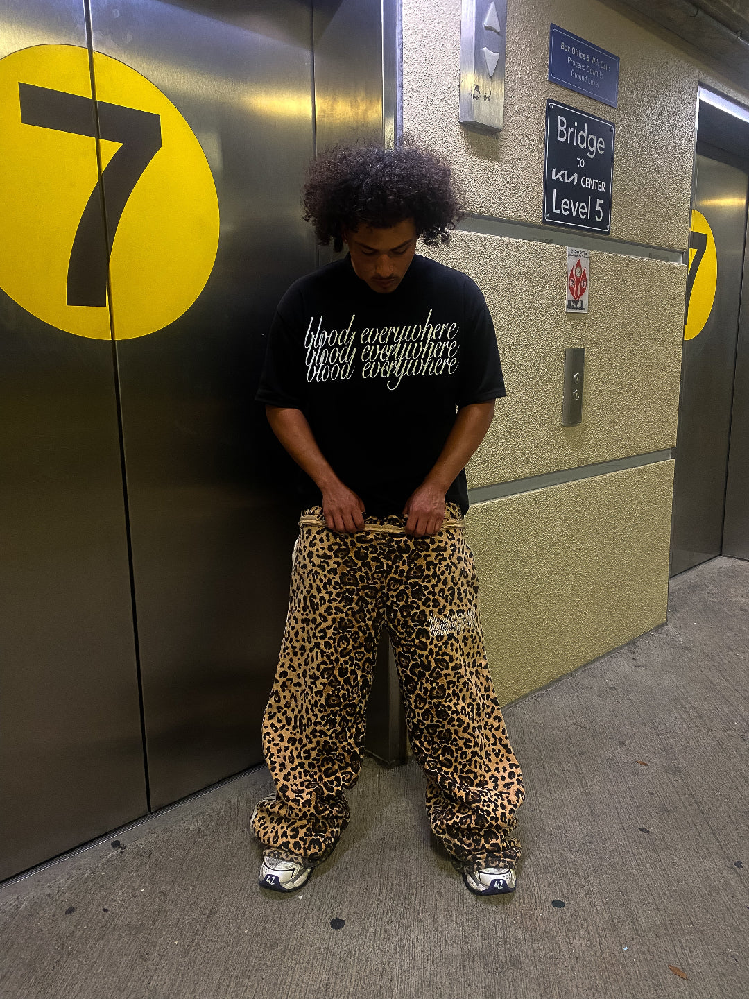 Leopard "Blood Everywhere" Sweats