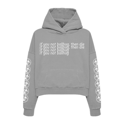 Gray "Ballhog" Hoodie