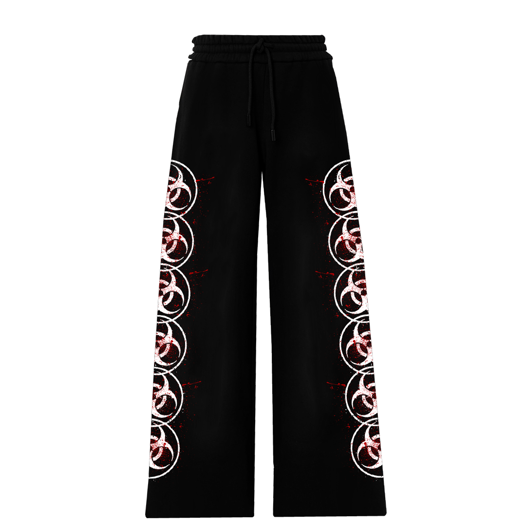 Black "Bleed" Sweats