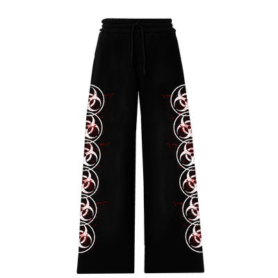 Black "Bleed" Sweats