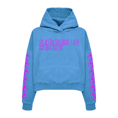 Blue "Ok" Hoodie