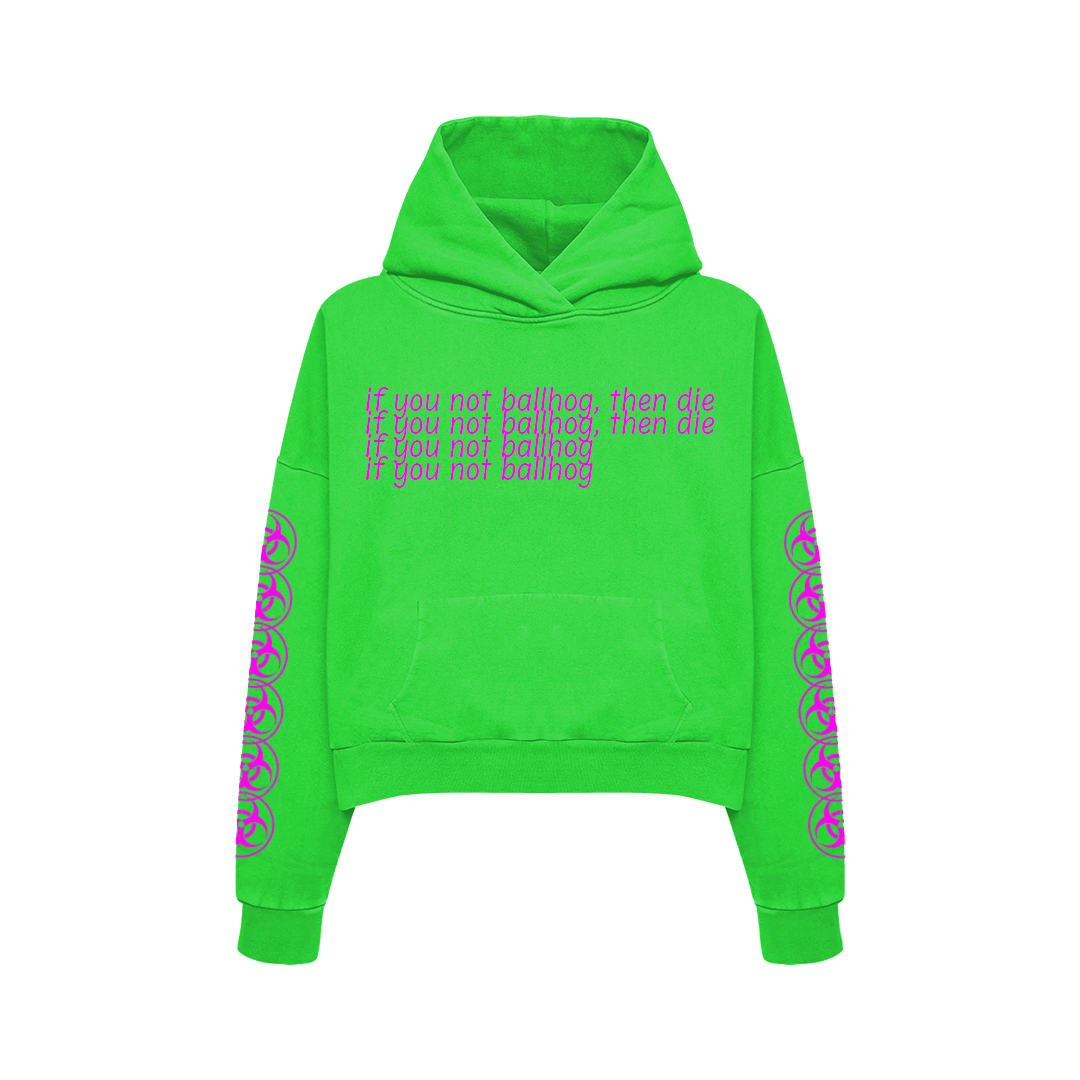 Green "Ballhog" Hoodie