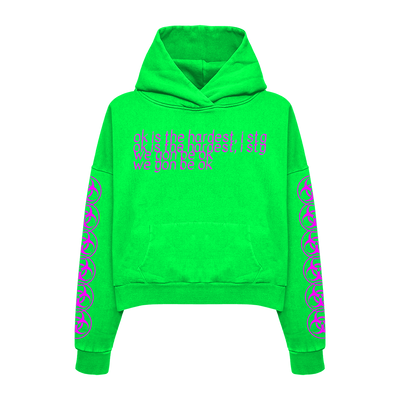 Green "Ok" Hoodie