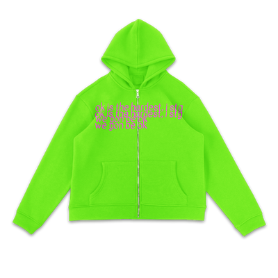 Green "ok" Zipup