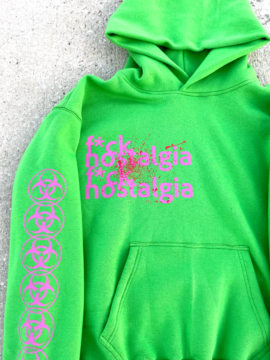 Green "Nostalgia" Hoodie